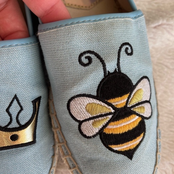 Circus by Sam Edelman queen bee espadrille slip on flats - Picture 3 of 9